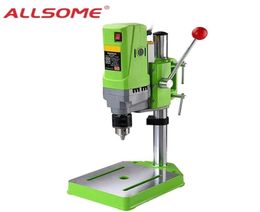 ALLSOME MINIQ BG5156E Bench Drill Stand 710W Mini Electric Bench Drilling Machine Drill Chuck 113mm HT2600 2012254696591