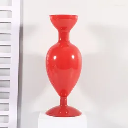 Vases Glass Flower Vase For Home Decor Desktop Terrarium Container Table Ornaments Nordic Candle Holder