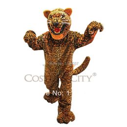 mascot plush Jaguar Mascot Costume leopard cougar custom fancy anime mascotte fancydress carnival costume Mascot Costumes