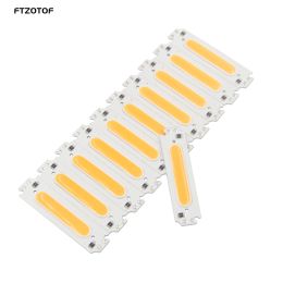 FTZOTOF 60*15mm COB LED Light Source Bulbs 2W Module Chip Strip Onboard For DIY Car Work Home Lamps DC 12V Color LED Laser Diode