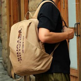 Backpack M487 Arrive Men Canvas Male Laptop College Student School Bags For Teenager Vintage Casual Rucksack Travel Daypack