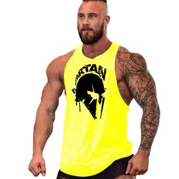 Brand gyms clothing Men Bodybuilding and Fitness Stringer Tank Top Vest sportswear Undershirt muscle workout Singlets Gym shirt 240524