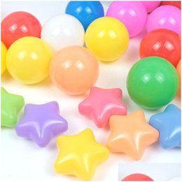 Sand Play Water Fun 50100 Pcs Ecofriendly Colorf Ball Pit Soft Plastic Ocean Pool Wave Outdoor Toys For Children Kids Baby 230605 Drop Ot2Yq