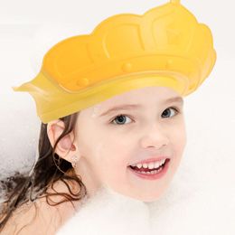 3PCS Bathing Cap Kids Shower Baby Bath Hat For Hair Washing