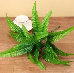 Artificial Plastic Fern Plant Fake Flower Wedding Flower Arrangement Home Decoration G5075224451