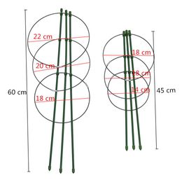 Climbing Plant Support Cage Garden Trellis Flowers Stand Rings Tomato Support Durable Creative Climbing Vine Rack Tomato Cage