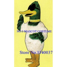 cool mascot costume with sun glasses adult cartoon mallard theme anime costumes carnival fancy dress Mascot Costumes