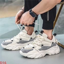 Casual Shoes Men's 2024 Breathable Mesh Sports Thick Sole Fashion Outdoor Running Mens Sneakers