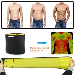 YBFDO Hot Men Waist Trainer Trimmer Slimming Sheath Belly Band Body Shaper Sports Girdles Workout Belt Weight Loss Waist Cincher