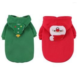 Dog Apparel Autumn Winter Hoodies Christmas Pet Clothes For Small Medium Dogs Coat Jacket Warm Puppy Outfits Sweatshirt