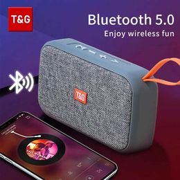 Portable Speakers Speaker TG506 Portable Mini Wireless Speaker Bluetooth 5.0 Outdoor and Indoor HIFI Speaker Supports TF Card FM Radio Waterproof S2452402