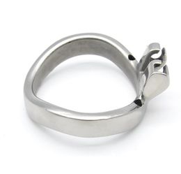 Male Belt Adult Cock Cage Stainless Steel arc-shaped Cock Ring BDSM Sex Toys For Men Devices Accessories Ring1503480