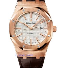 AeiPoy Watch Luxury Designer 18K Rose Gold Automatic Mechanical Watch Mens Watch E4W