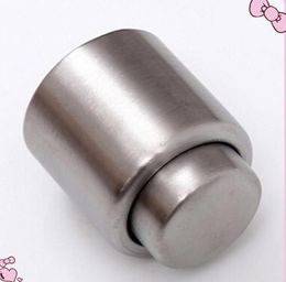 Stainless Steel Vacuum Sealed Red Wine Storage Bottle Stopper Plug Bottle Cap Opener Wine tool5663684