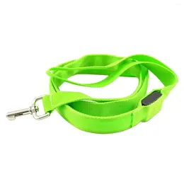 Dog Collars Strip Safe Luminous Visible Led Leash Glowing Pet Supplies Night Nylon USB Charging Light Up Flashing Accessories