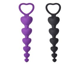 Silicone Anal Bead Butt Plugs Ball Ass Massage Anal Butt Plug Anal Stimulator Sex Toys for Men Women Sex Products3119814