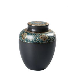 Ceramic Dog Urns for Ashes Cremation Human Ashes Urns Jewelry for Men Pet Ashes Box 240521