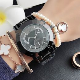 Fashion Watches Women Girls style steel metal band Quartz wrist Watch P66 267u