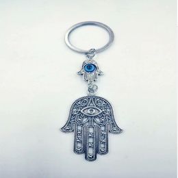 Greek Turkish Evil Eye Wall Hanging Amulet Kabbalah & Evil Eye For Keys Car Bag Charm Key Ring Handbag Couple Key Chains Gift A42 1991