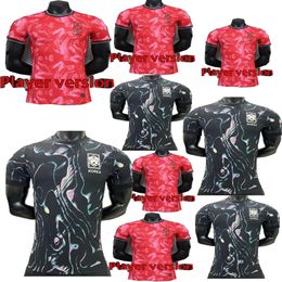 24 25 South Korea Soccer Jersey New HEUNG-MIN SON KANG IN LEE National Team 2024 2025 Football Shirt Men Kids Kit Set Home Away Men Uniform Red Black Player Version
