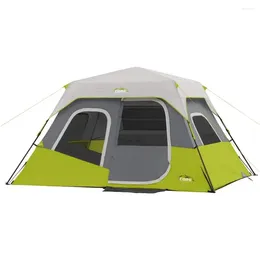 Tents And Shelters 6 Person Instant Cabin Tent Portable Large Up Easy 60 Second Camp Setup For Family Camping Outdoor