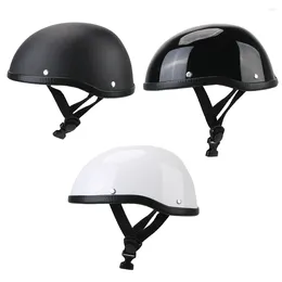 Motorcycle Helmets Ultralight Unisex Bike Helmet Half Face Retro Vintage Cycling Safety