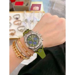 watchbox watches high quality luxury luxury aps watches watch women watch High bust down quality ap watches with box 79FQ fantastic diamonds bezel rubber 3QSM