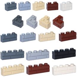DIY Building Blocks Figures City MOC Thick Wall Bricks Educational Creative Toys for Children Size Compatible with All Brands