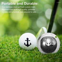 Decorative Figurines Golf Ball Marker Stamp Stencil Custom Tool For Men Personalized Funny Adult Stamper Alignment Drawing