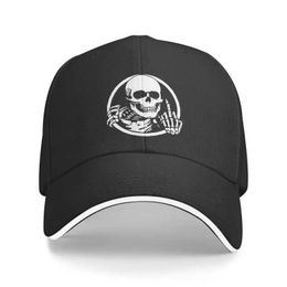 Ball Caps Custom Skull Baseball Cap for Men Women Personzed Adjustable Adult Skeleton Dad Hat Spring T240524