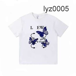 Designer Men's American Hot Selling Summer T-shirt Season New Daily Casual Letter Printed Pure Cotton Top JH9R