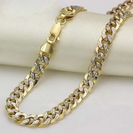 5.5Mm Gold Solid Cuban Au750 Fashion Long Chain For Men