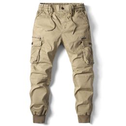 Seasonal men's oversized fashionable multi-color casual workwear pants, straight M524 75