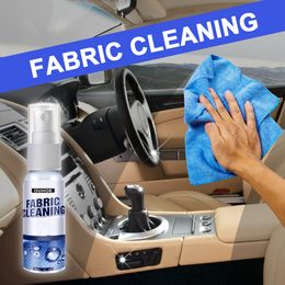 Car Interior Cleaning Agent Ceiling Cleaner Car Cleaning Tools Leather Flannel Woven Fabric Roof Dash Water-free Cleaning Agent