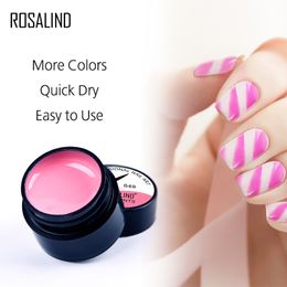 Rosalind 5 ml dipinto gel vernice gel gel polacco inzuppato fuori da top coat UV design per nail art semi permanente per polacco di manicure