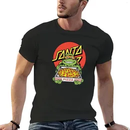 Men's Tank Tops Pizza Santa T-Shirt Boys White T Shirts Oversized Sweat Men