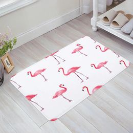 Carpets Flamingo Nordic Style Kitchen Floor Mat Living Room Decor Carpet Home Hallway Entrance Doormat Balcony Door Anti Slip Rug