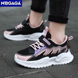 Athletic Outdoor Athletic Outdoor Fashionable and breathable childrens shoes 5-16 year old childrens sports tennis shoes girls school WX5.226355