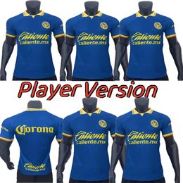 2023 2024 Player version Liga MX Club America Soccer Jerseys F.VINAS GIOVANI home away 22 23 Mexico America football men shirt uniform