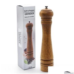 Mills Wood Salt And Pepper Mill Grinder Shaker With Adjustable Ceramic Rotor By Ocean Drop Delivery Home Garden Kitchen Dining Bar Too Dhz3C