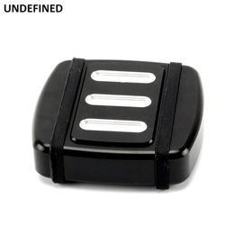 Motorcycle Brake Pedal Cover CNC Black Clutch Brake Pedal Pad For Harley Softail Breakout FX Dyna Street Bob 93-2017 XG500 XG750