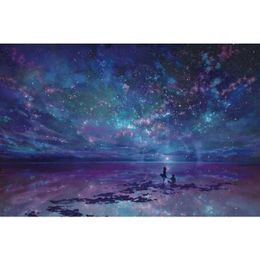 Puzzles Adult Jigsaw Puzzle 1000 Pieces Romantic Starry Night 75*50cm Stress Relief Entertainment Toys Paper Puzzles Christmas Gift Y240524