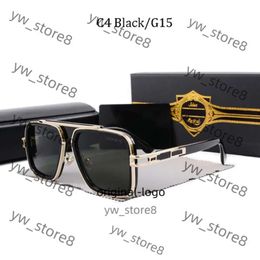 dita Dita Sunglasses sunglasses man dita 2024 Vintage Pilot Square top quality Fashion Designer Shades Golden Frame Style Sun Glasses Mens UV400 Gradient 33d1