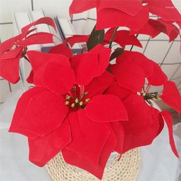 Decorative Flowers Plants Realistic Artificial Bonsai Carnation Beautiful Home Garden Decorate