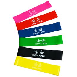 Mini Loop Resistance Bands Natural Latex Workout Band Loops Stretch Exercise Bands for Women Men Strength Training Therapy Home