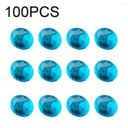 Party Decoration 100pcs 20mm Table Centrepiece Wedding Acrylic Diamond Artificial Home Decor Scatter Kids Toy Multifunctional Gemstones