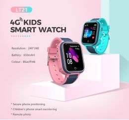 AISHI LT21 4G Kids Smart Watch GPS Tracker WiFi Video Call SOS Waterproof Camera Baby Phone Child Smartwatch Monitor Voice Chat