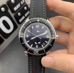 Luminous cinquenta fathoms assistir fathoms japoneses Miyota Mecânica automática Mechanical Sport de alta qualidade Relógios Montre de Luxe Men's Watch