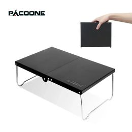 Camping Portable Foldable Table Small Coffee Tables Ultralight Outdoor Hiking Picnic Table MDF Mini Folding Table 240524