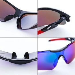2024 New Outdoor Sport Cycling Eyewear Mountain Bike Bicycle Glasses UV400 Men Women Sports Sunglasses Hiking Running Windproof